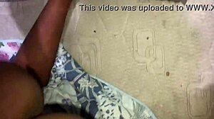 corno filming wife with group in homemade setting