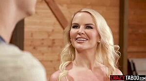 dirty stepmom slimthick vic passionately fucks blonde teen braylin bailey's new boyfriend