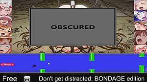 Don't get distracted in the bondage game edition! 🎮