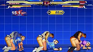 Chun-li engages in detailed hentai sex with cumshots in multiple positions