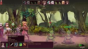 Jessica Curse Masturbates Big Tits and Ass in Hentai Lesbian Gameplay