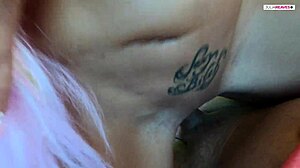 Brazilian Tranny Gets Hard Anal Fuck In Backseat With Bisexual Partner