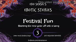 Festival fun with erotic audio
