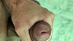 jerking off nicely in the shower