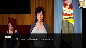 i explore my new family dynamics in this teen anime hentai adventure with small tits and homemade fun