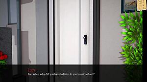 Is this my new family? Milf and brunette in homemade anime.