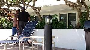 white swingers pay grandpa to suck black cocks in miami