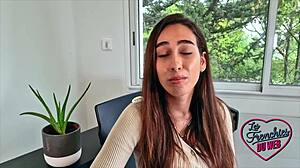 Camila Jolie feels sexy as she exposes her big tits.