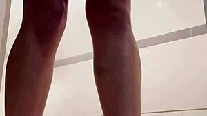 after the gym, i go to the hammam and take a shower