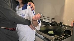 Newlywed Japanese Couple Engages In Intense Sex After Getting Horny