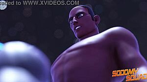 i'm shoving my big black cock into my own ass