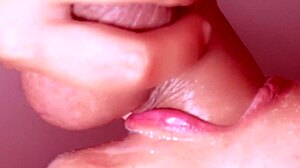 Petite Latina Slut Sucks Cock in POV, Cums in Mouth During Holiday Facial