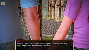 i explore my new family in this erotic cartoon