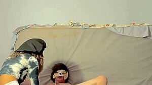 Watch this mommy dominatrix finger your ass hard!