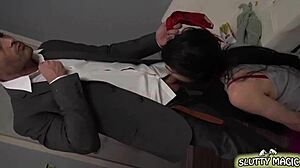 Lance hart fucks his goth stepsister lydia black in taboo hardcore