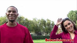 i feel the big black cock inside my hot busty milf body