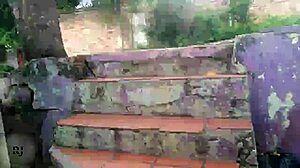 Colombian Stepsister Licks Ass And Tits Outdoors In Homemade Fetish