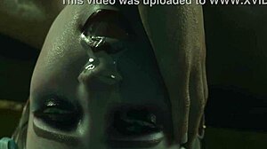 Sexy girl gets warm cum in 3D anime sex