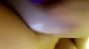Teen Girl with Big Tits Masturbates Huge Dildo to Wet Squirt