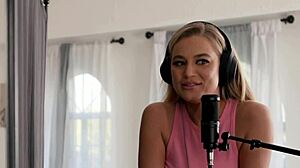 curvaceous blonde blake blossom rides silver-haired stud mike mancinis hard cock 😏