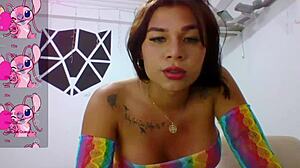 TS Angelique Monroe's Debut Webcam