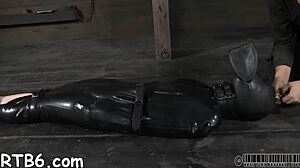 Sweet Beauty In Cage With Playgirl?