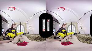 Batgirl Xxx Cosplay Bat Slut Wants To Fuck You Silly In Vr Goggles On!
