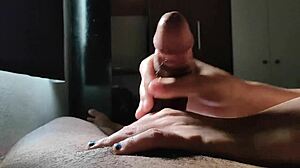 Athletic Bailey Quinn Masturbates Monster Cock To Powerful Orgasm!