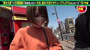 cute japanese babe gives vacuum blowjob during house viewing, then intense sex in hotel