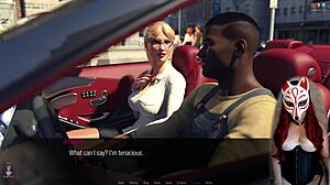 Old dude gropes Jessica Oneil's big tits in episode 20