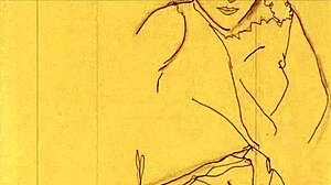 vintage erotic illustration with classic sensual charm in retro style