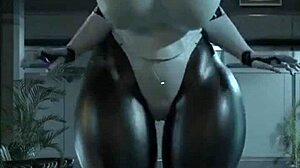 Hey, wanna see how these 3D big-titted aliens tease with huge nipples?
