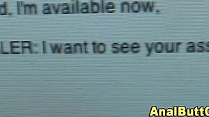 Slut With Nice Ass Gets Anal Fucked And Gaped Hard