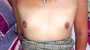 Latina Girl Masturbates to Squirting Orgasm