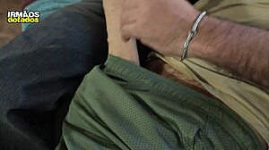 Brazilian Guy Sucks Best Friend's Monster Cock Bareback.