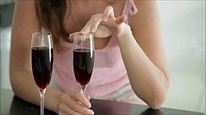 Teen lesbians Anita and Erica rub pussies with toy