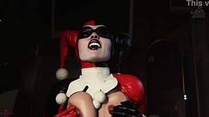 Harley Quinn Dezmall Sub Spanish Rides Hard in 3D Cartoon Domination!