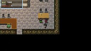 Does he lick her pussy in the hot spring?