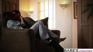 Babes lick pussy and fuck Tiffany Fox in femdom domination