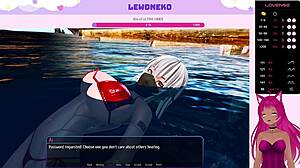 Vtuber lewdneko plays harem hotel part 30, she says.