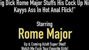 Rome Major Stuffs Cock Up Nina Kayy's Ass