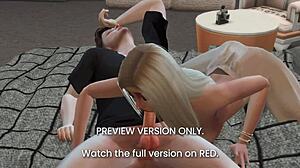 Wet Ass Pussy in 3D Hentai Cartoon Sex Preview