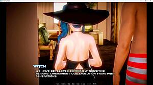 In the remake of Breeding Island part 2, the nurse endures deepthroat and anal with monster cock