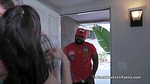 Can Miranda's tight pussy handle this huge BBC?