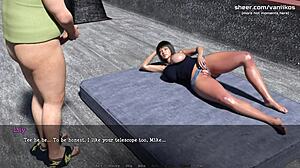 Cheating wife fucks fat neighbor in Lily of the Valley part 24