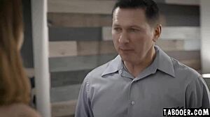 I’m Shocked! John Strong Tricks Babysitter Arietta Adams into Anal