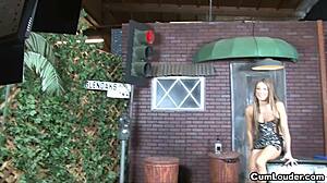 Amy Brooke Rides Hard In Cowgirl Parody Of Back To The Future