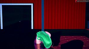 morrigan table dance full halloween special on sheer fantasyking3 in 3d cartoon hentai