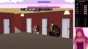 Vtuber lewdneko plays harem hotel part 30, she says.