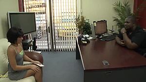 jenna moretti contrasts small tits with huge cock fucking